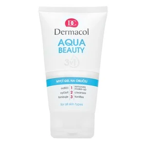 Dermacol Mycí gel na obličej s mořskými řasami Aqua Beauty 3v1 (Face Cleansing Gel) 150 ml