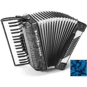 Weltmeister Achat 72 34/72/III/5/3 Blue Piano accordion