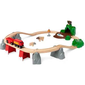 Brio World Vláčkodráha se severskými lesními zvířaty