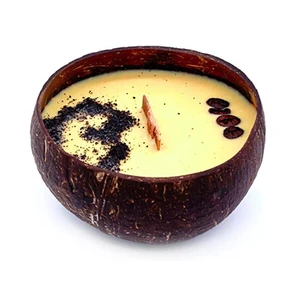 Tropikalia Sviečka z kokosu - vône Coffee Mocha