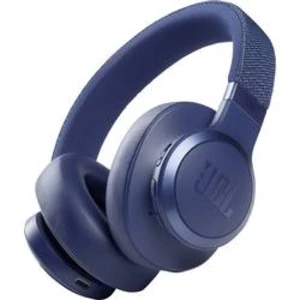 Bluetooth® Hi-Fi sluchátka Over Ear JBL Harman LIVE 660 NC JBLLIVE660NCBLU, modrá
