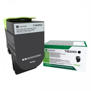 Toner Lexmark 71B20K0, 3000 stran, pro CS417dn/CS317dn/ CX517dn/CX417de/CS517de/CX317dn (71B20K0) čierny Kompatibilita:LEXMARK CS317DN, LEXMARK CS417D