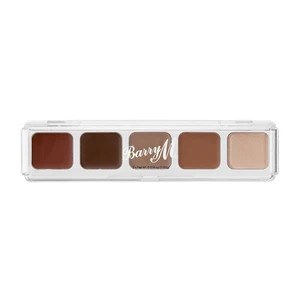 Barry M Mini Palette krémové tiene odtieň The Jewels 5,1 g