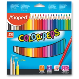 Maped Pastelky Color´Peps, 24 barev