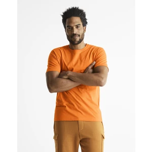 Celio Cotton T-Shirt Tebase - Men