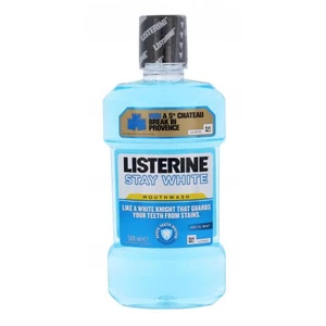 Listerine Stay White ústní voda s bělicím účinkem příchuť Arctic Mint 500 ml