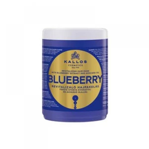 Kallos Blueberry Revitalizing Hair Mask odżywcza maska do włosów suchych i zniszczonych 1000 ml