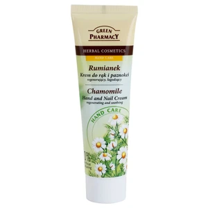 Green Pharmacy Hand Care Chamomile regeneračný a upokojujúci krém na ruky a nechty 100 ml