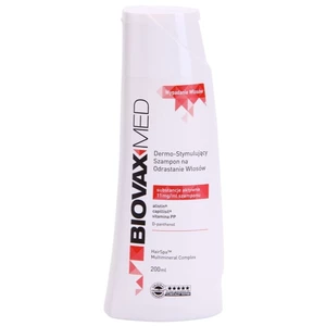L’biotica Biovax Med stimulujúci šampón pre rast vlasov a posilnenie od korienkov 200 ml