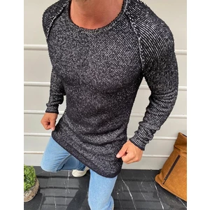 Black men's sweater WX1583