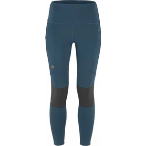 Fjällräven Pantalones para exteriores Abisko Trekking Tights Pro W Indigo Blue/Iron Grey L