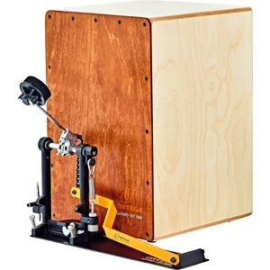 Ortega OSTBCJ-L-BU Stomp Box Bundle L Special Cajon Natural