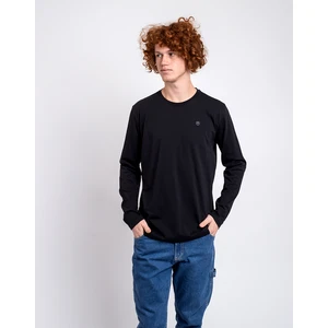 Knowledge Cotton Badge Long Sleeve 1300 Black Jet L