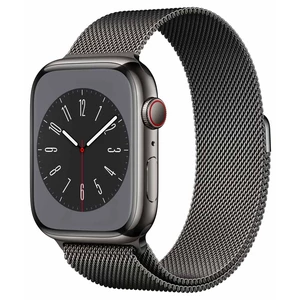Apple Apple Watch Series 8 GPS + Cellular 45mm Graphite Steel, Graphite Milanese Loop