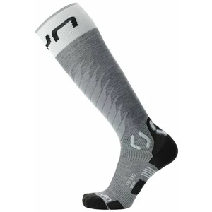 UYN Man Ski One Merino Socks Grey Melange/White 39-41