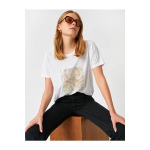 Koton T-Shirt - White - Regular fit