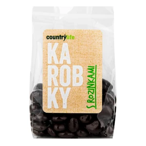 Country Life Karobky s hrozienkami 100 g