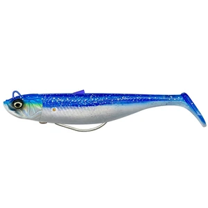 Savage gear gumová nástraha minnow weedless blue pearl silver - 12 cm 28 g