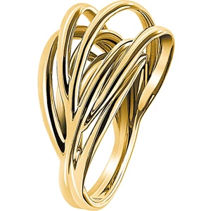 Calvin Klein Pozlacený prsten Crisp KJ1RJR1001 52 mm
