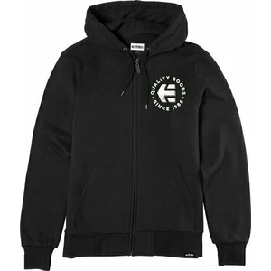 Etnies Sudadera con capucha para exteriores Since 1986 Zip Hoodie Black/White M