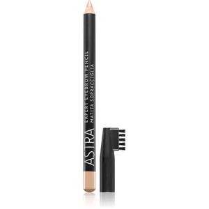 Astra Make-up Expert tužka na obočí s kartáčkem odstín EB5 Blonde 1,1 g