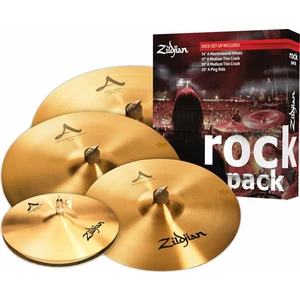 Zildjian A0801R A Rock Pack 14/17/19/20 Juego de platillos