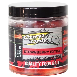 Carp only dipované boilies strawberry extra 250 ml - 16 mm