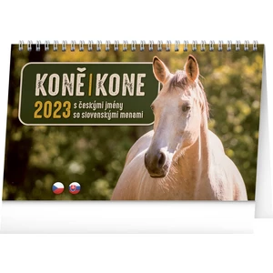Presco Group Stolní kalendář Koně – Kone CZ/SK 2023