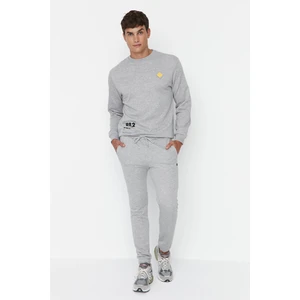 Trendyol Gray Men's Slim Fit Sweatpants