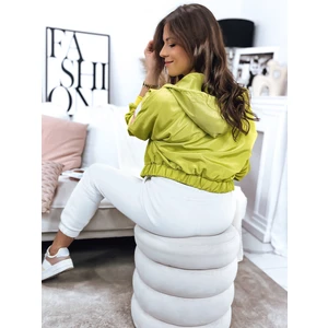 Women's bomber jacket FONCY lime Dstreet