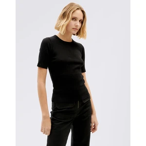 Thinking MU Black Dakota Rib Top BLACK S