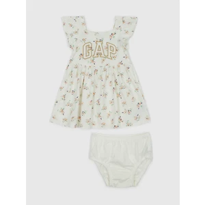 GAP Baby floral dress with logo - Girls