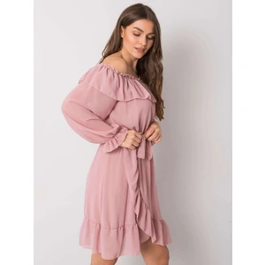 Pink dress Och Bella BI-1203. S14