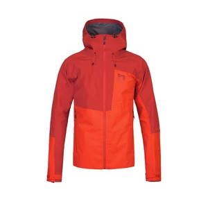 Men's waterproof jacket Hannah AlaganALAGAN cherry tomato/molten lava II
