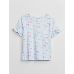 GAP Kids T-shirt with ruffles - Girls