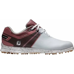 Footjoy Pro SL Sport Womens Golf Shoes White/Black/Burgundy 38,5