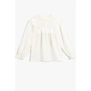 Koton Blouse - Ecru - Regular fit