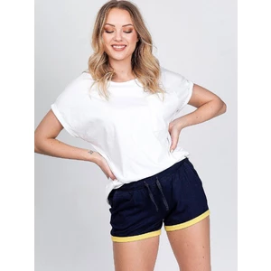 Navy Shorts You Don't Know Me wjok0237. R98