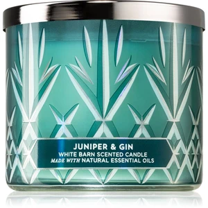 Bath & Body Works Juniper & Gin vonná svíčka 411 g