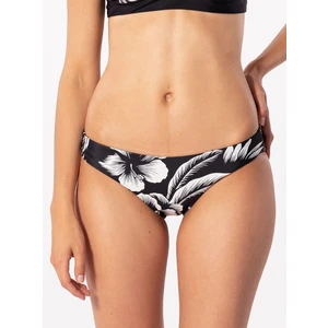 Fehér-fekete női virágos bikini alsó rip curl