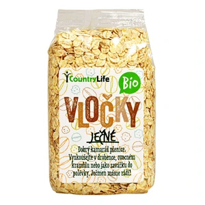 Country Life Vločky jačmenné BIO 250 g