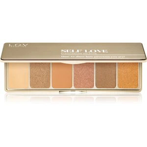 L.O.V. Eyeshadow Palette paletka očních stínů odstín Self Love 12 g