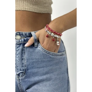 Christmas Bracelet Scarf Snowman