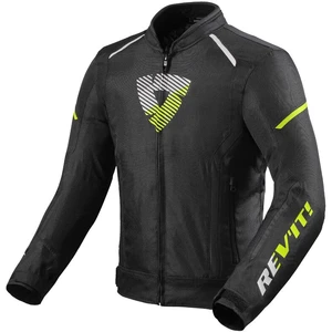 Rev'it! Sprint H2O Black/Neon Yellow XL Textilní bunda