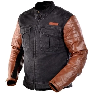 Trilobite 964 Acid Scrambler Denim Brown XL Textile Jacket
