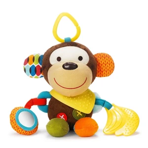 SKIP HOP Hračka aktívna na C krúžku Bandana Buddies Opička 0m+