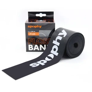 Spophy Flossband Black, flossband čierny 5cmx2m