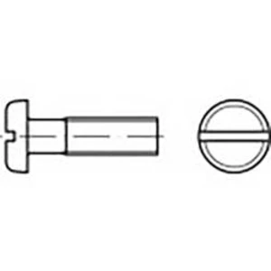 Skrutky s plochou guľatou hlavou TOOLCRAFT TO-6853341, N/A, M3, 8 mm, Ušlechtilá ocel V2A , 200 ks