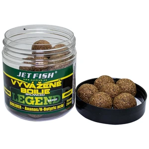 Jet fish vyvážené boilie legend range bioliver-ananas/n-butyric 250 ml - 24 mm