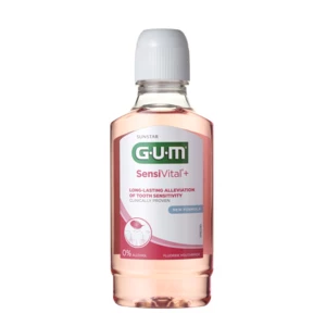 GUM SensiVital+ Ústna voda na citlivé zuby s CPC 0,07% 300ml